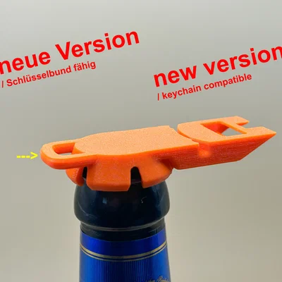 Bottlecap - Tinopener / Flaschendeckel Dosenöffner - > phiên bản mới