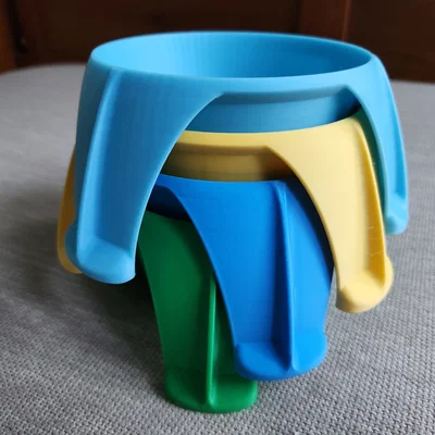 Giá Đỡ Ly Đi Biển Xếp Chồng Được