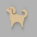 Mô hình chú chó 3D (Just Dog) dễ thương, in không cần support - Thumbnail 1