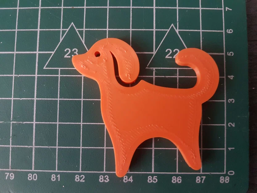 Mô hình chú chó 3D (Just Dog) dễ thương, in không cần support - Image 2