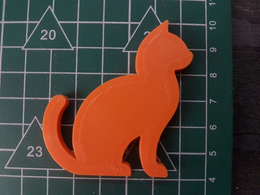 Mô hình chú mèo trang trí (Just Cat) đơn giản, dễ in 3D - Image 2