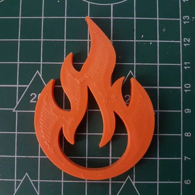 Mô hình trang trí ngọn lửa mini Just Fire cực dễ thương