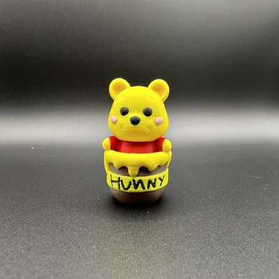 WINNIE-THE-POOH (Winnie the Pooh) - Mô hình gấu bông màu vàng