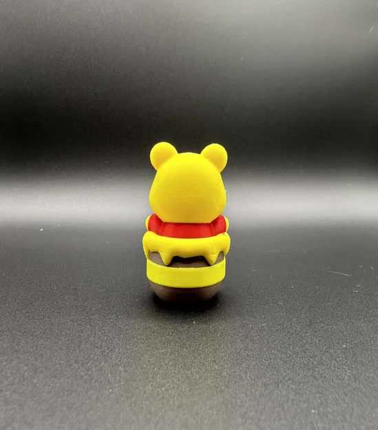 WINNIE-THE-POOH (Winnie the Pooh) - Mô hình gấu bông màu vàng - Image 3