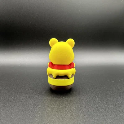 WINNIE-THE-POOH (Winnie the Pooh) - Mô hình gấu bông màu vàng