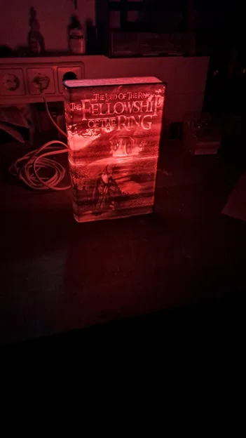 Mô hình đèn 3D dạng sách The Lord of the Rings độc đáo - Image 7