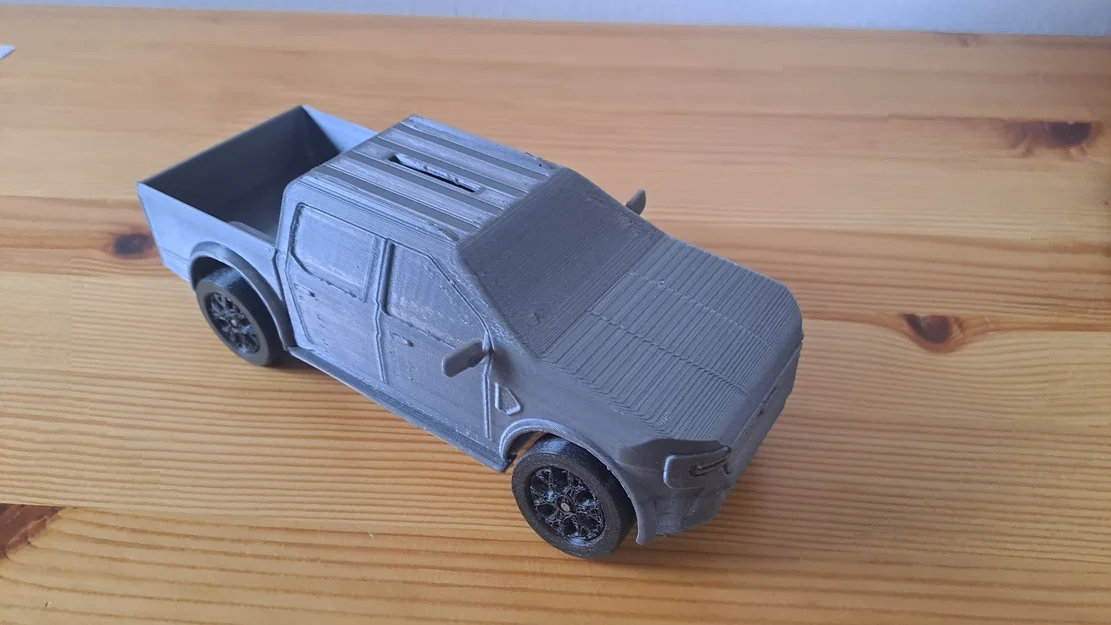 Mô hình Ford Ranger Wildtrak làm ống heo tiết kiệm in 3D - Image 1