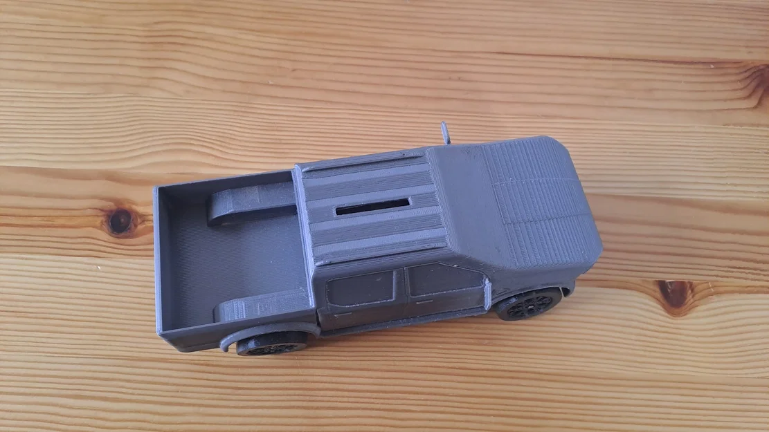 Mô hình Ford Ranger Wildtrak làm ống heo tiết kiệm in 3D - Image 4