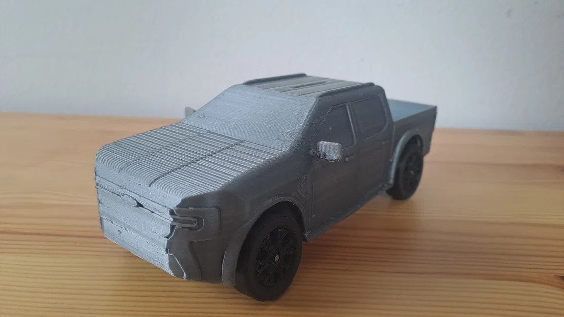 Mô hình Ford Ranger Wildtrak làm ống heo tiết kiệm in 3D - Image 8