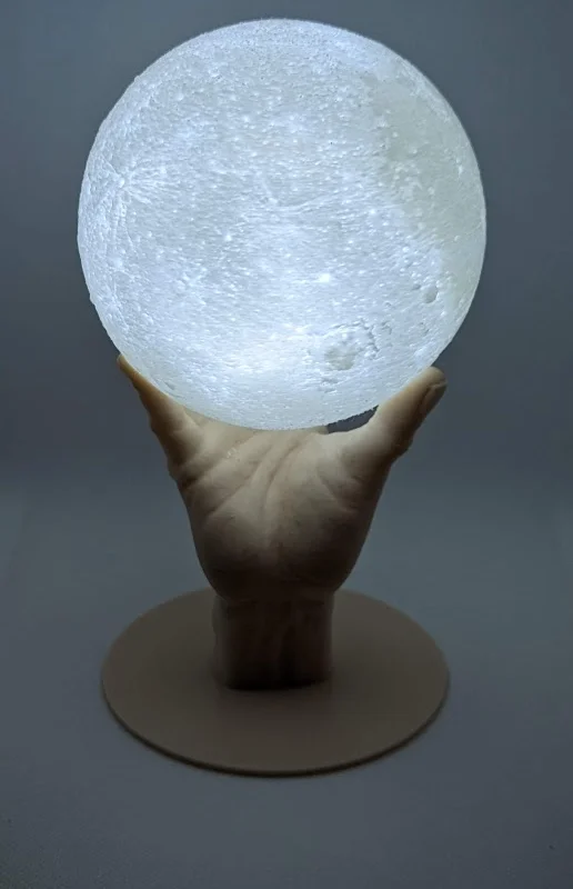 Thing cầm Lithophane Moon