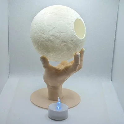 Thing cầm Lithophane Moon