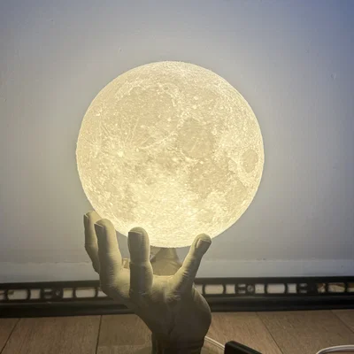 Mô hình bàn tay 3D đỡ quả cầu nghệ thuật (Sphere Holder Hand)