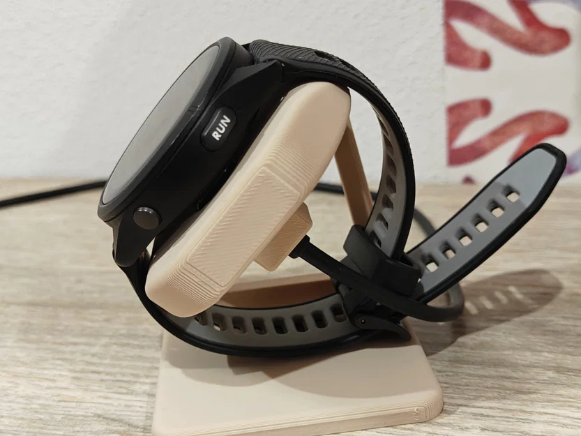 Đế sạc đồng hồ Garmin in 3D gọn gàng, đẹp mắt - Image 2