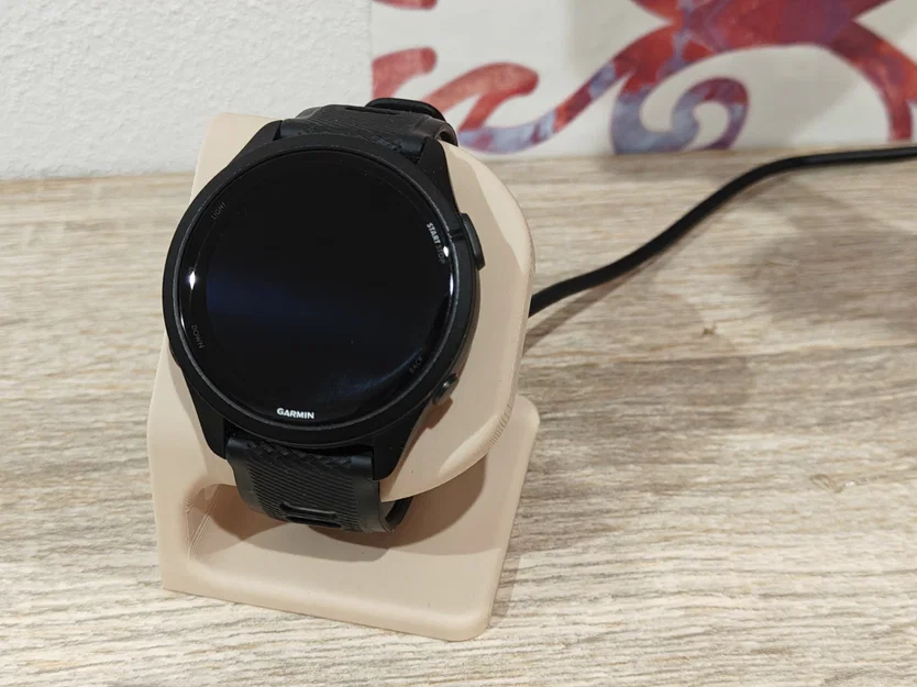 Đế sạc đồng hồ Garmin in 3D gọn gàng, đẹp mắt - Image 3