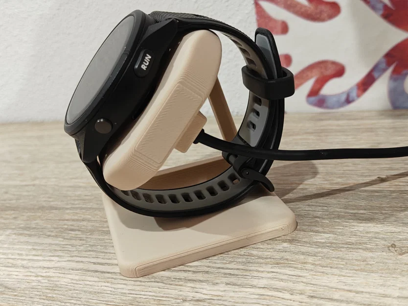 Đế sạc đồng hồ Garmin in 3D gọn gàng, đẹp mắt - Image 4