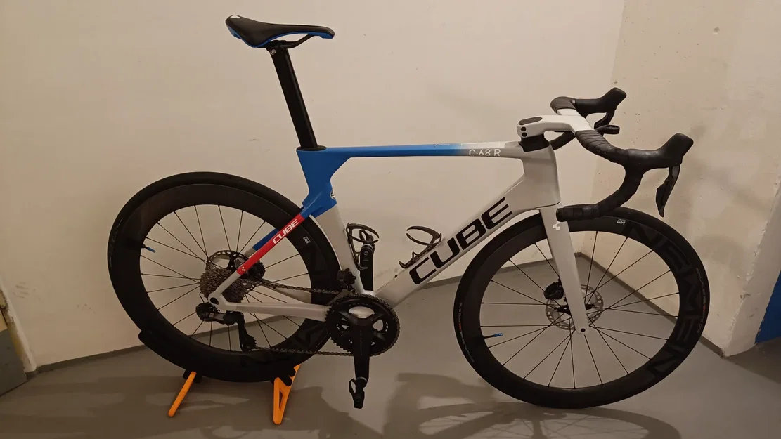 Chân đế dựng xe đạp đua (Road bike stand) 28-40mm - Gấp gọn tiện lợi - Image 1