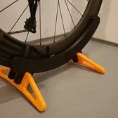 Chân đế dựng xe đạp đua (Road bike stand) 28-40mm - Gấp gọn tiện lợi