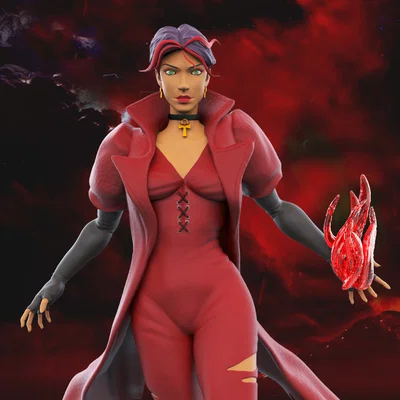 Mô hình Scarlet Witch X-Men: Evolution - File in 3D sắc nét