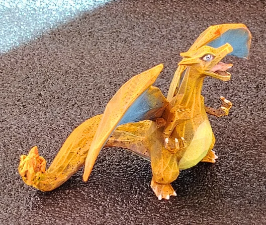 Mô hình Low Poly Charizard Pokemon độc đáo cho máy in 3D - Image 3