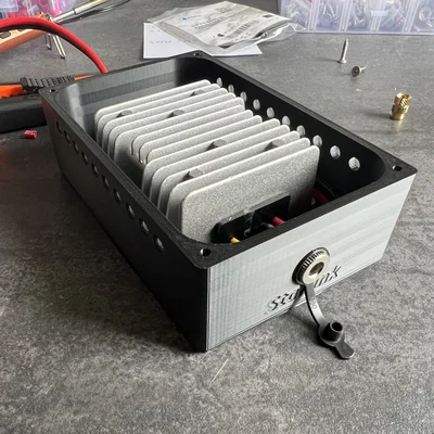 Bộ nguồn Starlink mini 12–48V kèm Step-up Booster cho cáp zin 15m