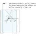 Giá Treo Laptop Dưới Bàn (Under Desk Laptop Mount) - Thumbnail 4