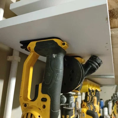 Giá treo máy DeWALT có khóa an toàn chống rơi cho xưởng 3D