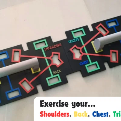 Push Up Board (Bảng Chống Đẩy) Đa Màu