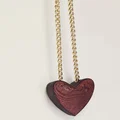 Heart in hearT – Hai trái tim in liền, có rãnh xỏ chain - Thumbnail 7