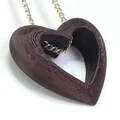 Heart in hearT – Hai trái tim in liền, có rãnh xỏ chain - Thumbnail 9
