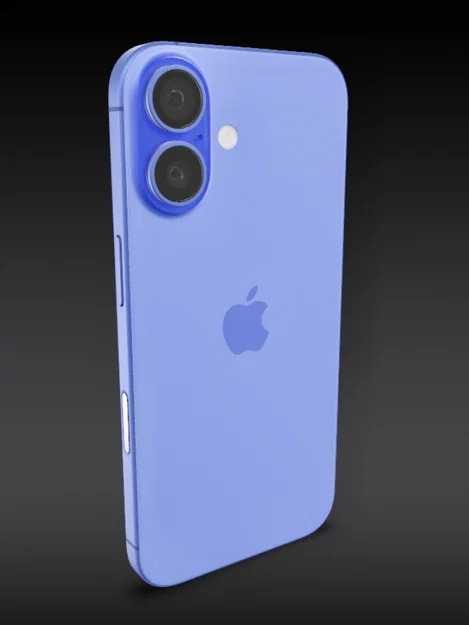 Mô hình 3D iPhone 16 - Hỗ trợ thiết kế ốp lưng và phụ kiện - Image 1