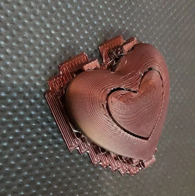 Heart in hearT – Hai trái tim in liền, có rãnh xỏ chain - Image 22