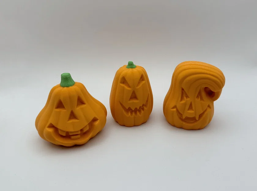 Bộ sưu tập bí ngô Halloween 3D trang trí độc đáo - Image 1