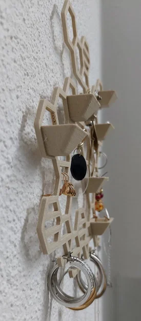 Giá treo trang sức tổ ong (Honeycomb jewelry holder) - Image 3