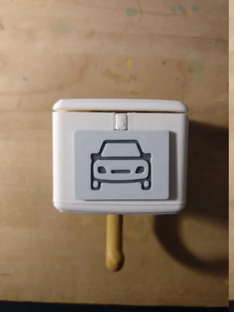 Móc treo chìa khóa hình mèo - Khung gắn tường chắc chắn và mặt trang trí tùy biến - Image 1