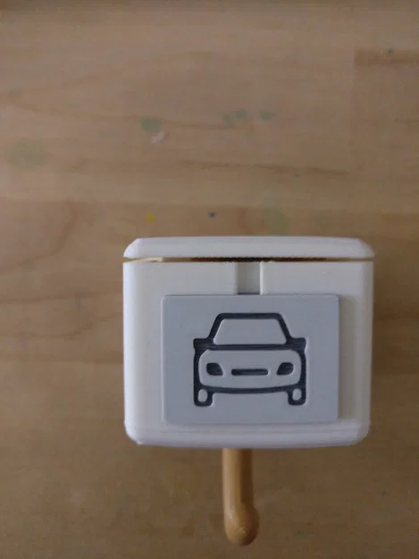 Móc treo chìa khóa hình mèo - Khung gắn tường chắc chắn và mặt trang trí tùy biến - Image 2