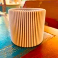 Ống Cắm Bút Gân Hiện Đại (Ribbed) – Modern Design Ribbed Pencil Holder, Pencil Cup - Thumbnail 4