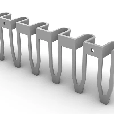 Giá treo phi tiêu 6 vị trí (6 Dart Holder) - Gọn gàng, dễ in 3D