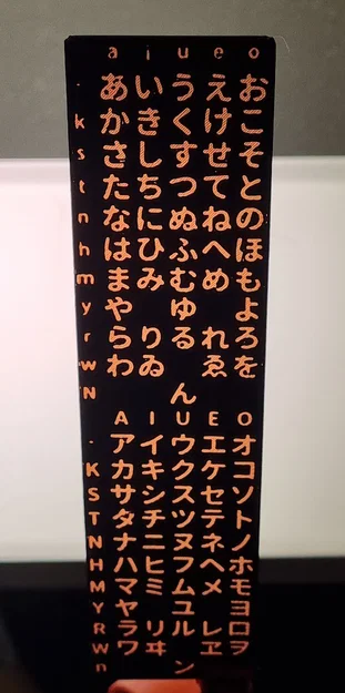 Bookmark Hiragana & Katakana - Image 1