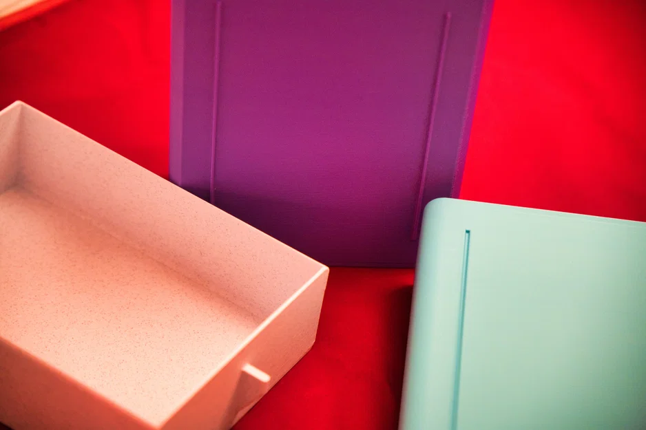 Hộp Lưu Trữ Văn Phòng Xếp Chồng (Stackable Office Storage) - Image 3