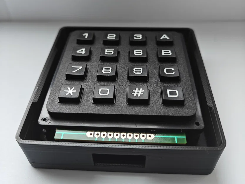 Hộp Vỏ (Enclosure) Cho 4x4 Matrix Keypad - Image 3