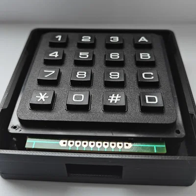 Hộp Vỏ (Enclosure) Cho 4x4 Matrix Keypad