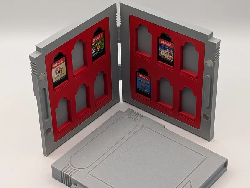 Hộp Đựng Băng Retro cho Thẻ Game Nintendo Switch - Image 1