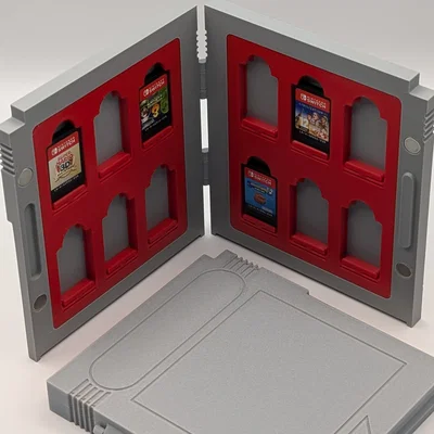 Hộp Đựng Băng Retro cho Thẻ Game Nintendo Switch