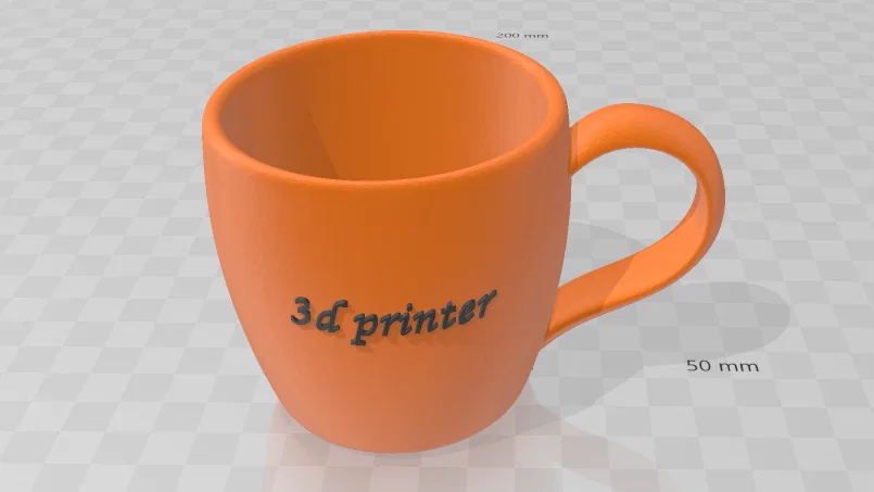 Mô hình ly cà phê 3D trang trí độc đáo cho người yêu công nghệ - Image 1