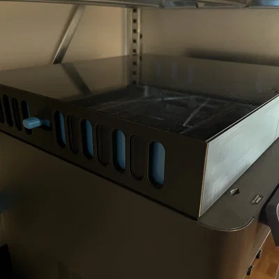 Bambu Lab P1S Sliding Vented Lid Riser – Nâng nắp trượt thông gió