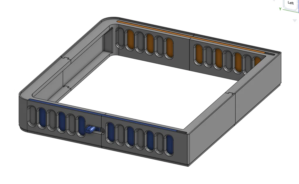 Bambu Lab P1S Sliding Vented Lid Riser – Nâng nắp trượt thông gió - Image 3