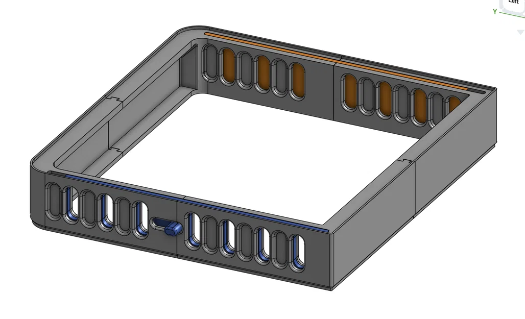 Bambu Lab P1S Sliding Vented Lid Riser – Nâng nắp trượt thông gió - Image 4