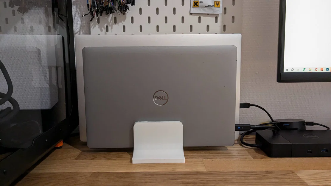 Kệ dựng laptop đôi dạng đứng (Double vertical laptop stand) - Image 4