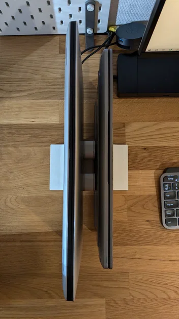 Kệ dựng laptop đôi dạng đứng (Double vertical laptop stand) - Image 5