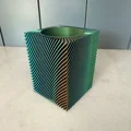 Ống Đựng Bút Dạng Bình Xoắn (Spiral Vase Pencil Holder) - Thumbnail 2